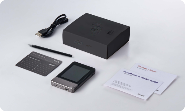 Fairwallet Neo-X what's in the box