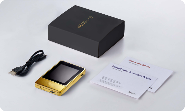 Fairwallet NeoGold what's in the box